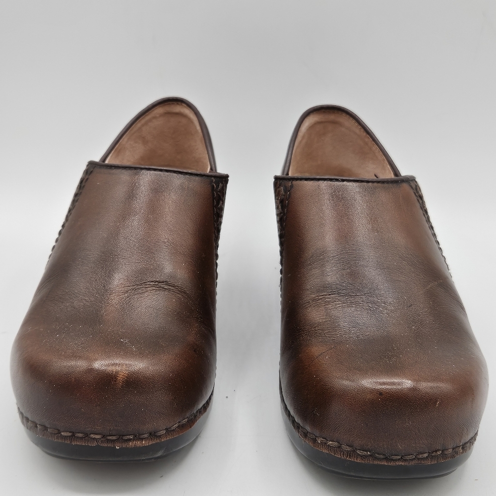 Dansko Sienna antique brown a 2" heel size 37 US 6.5/7 - Picture 9 of 16
